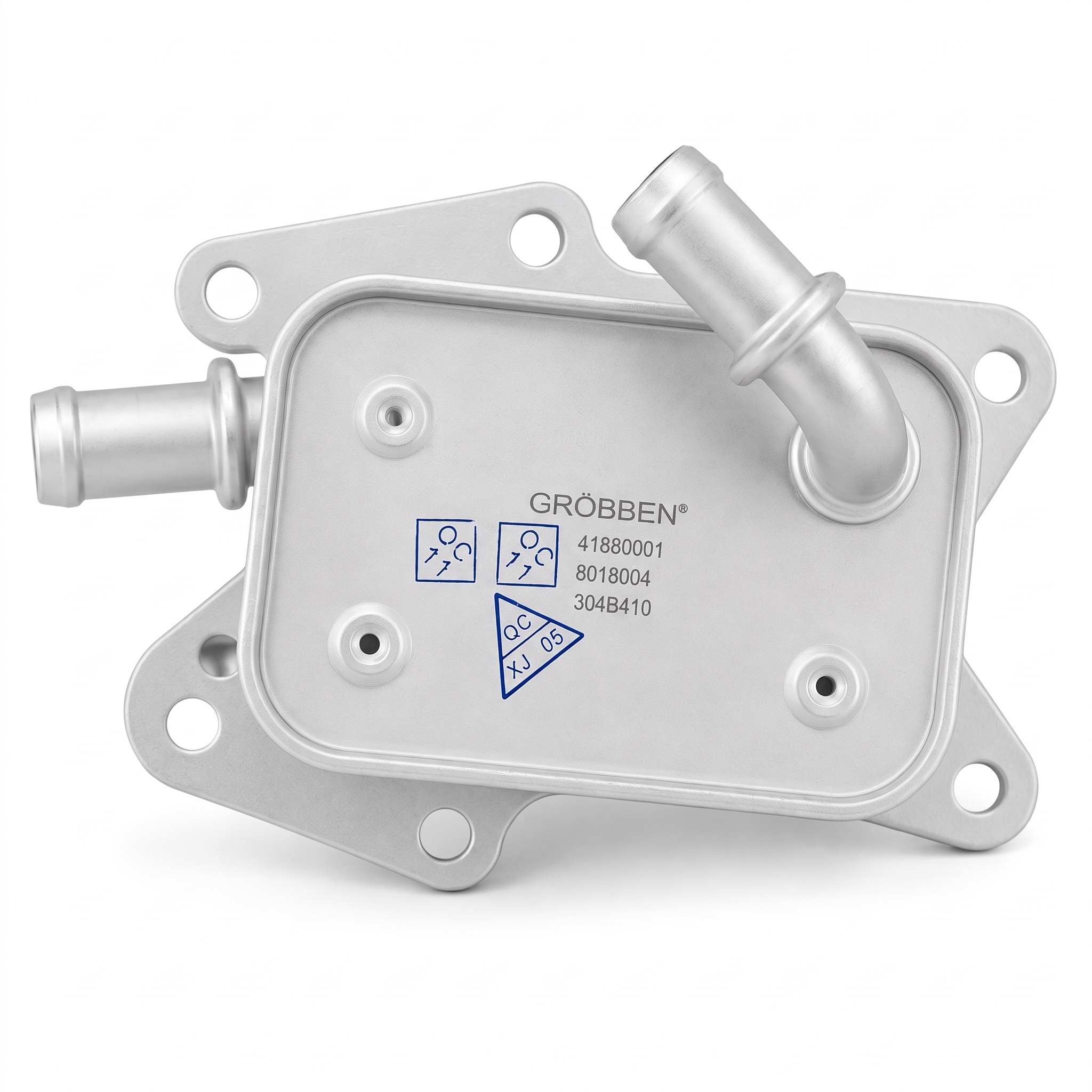 Trocador Calor Radiador Óleo MERCEDES M274 1.6T / 2.0T MODELO 1 - Grobben - Imagem 6