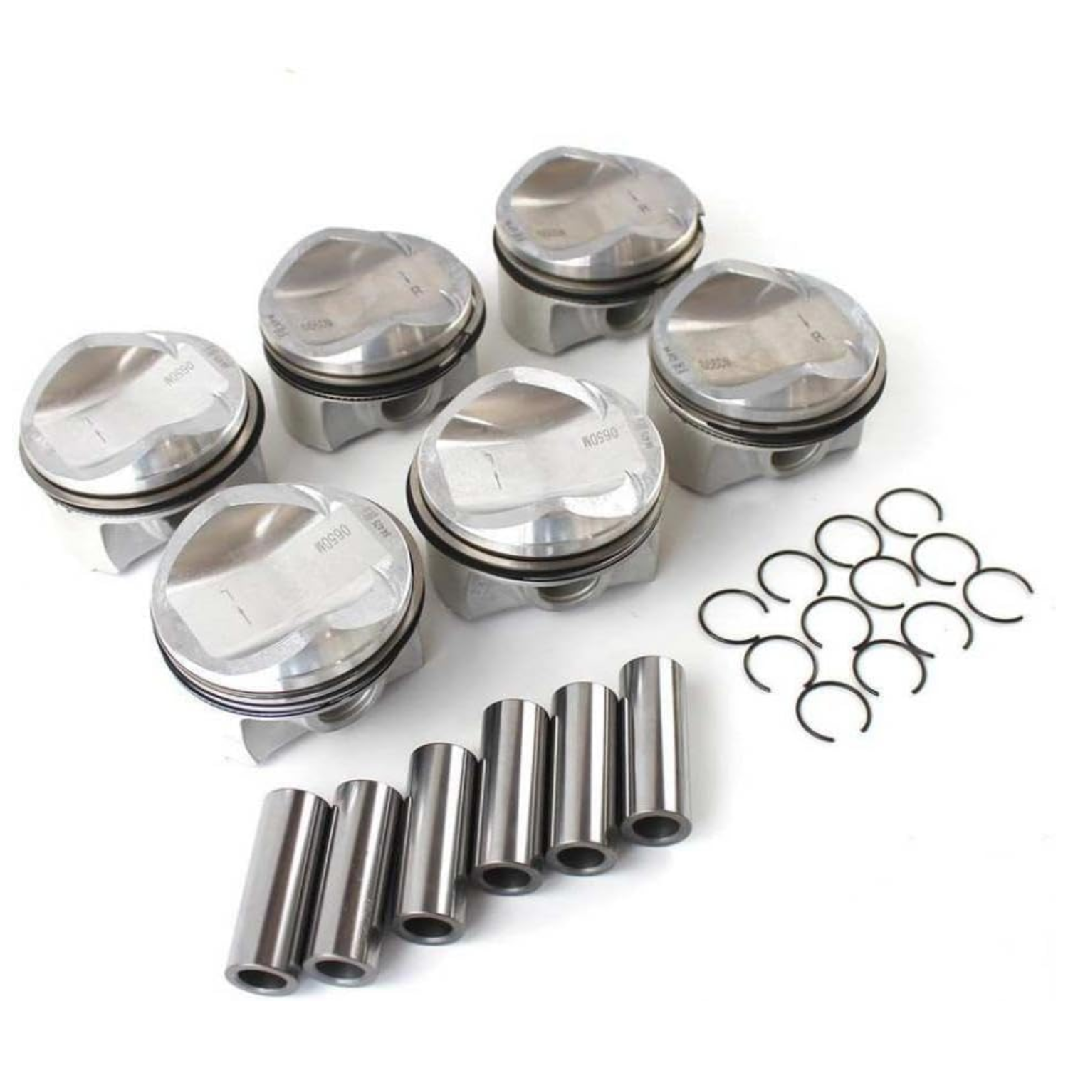 Kit Pistão AUDI EA837 3.0 SUPERCHARGER V6 STD (6unid) - Grobben - Imagem 2