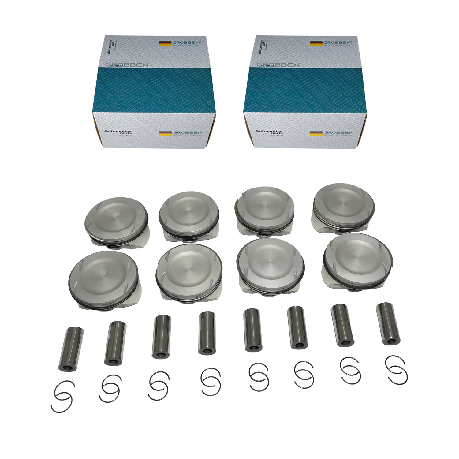 Kit Pistão MERCEDES M157 5.5T V8 STD - Grobben