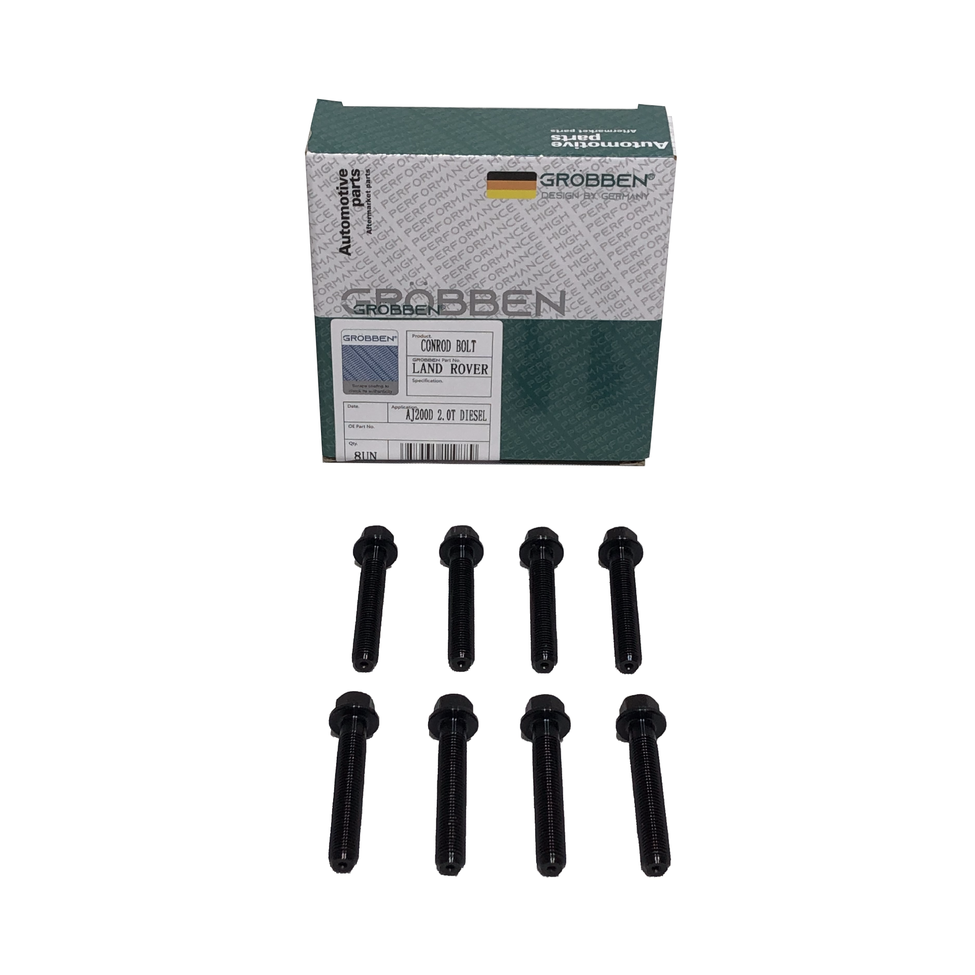 Parafuso de Biela LAND ROVER AJ200 204DTD 2.0T 8UN - Grobben