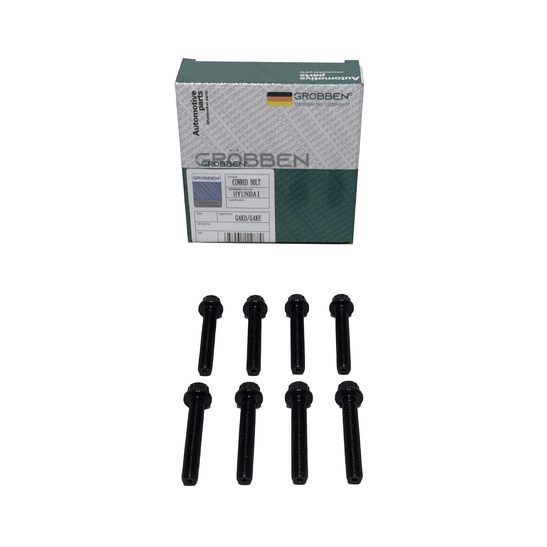 Parafuso de Biela HYUNDAI G4KD 2.0L 2.4L 8UN - Grobben