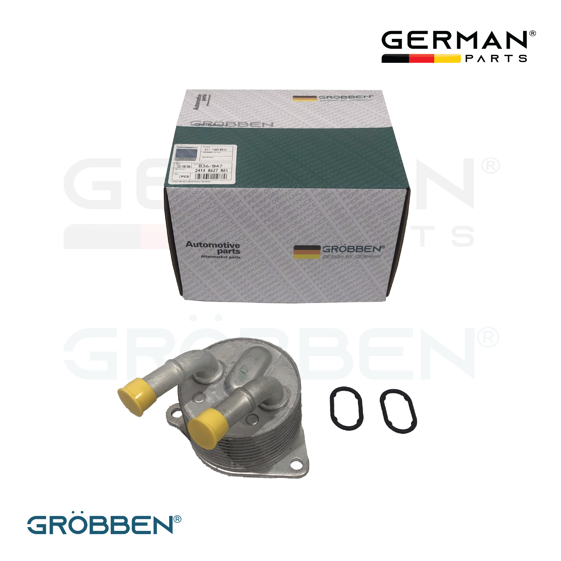 Trocador Calor Radiador Óleo Cambio BMW B38 B48 1.5T 2.0T - Grobben - Imagem 2