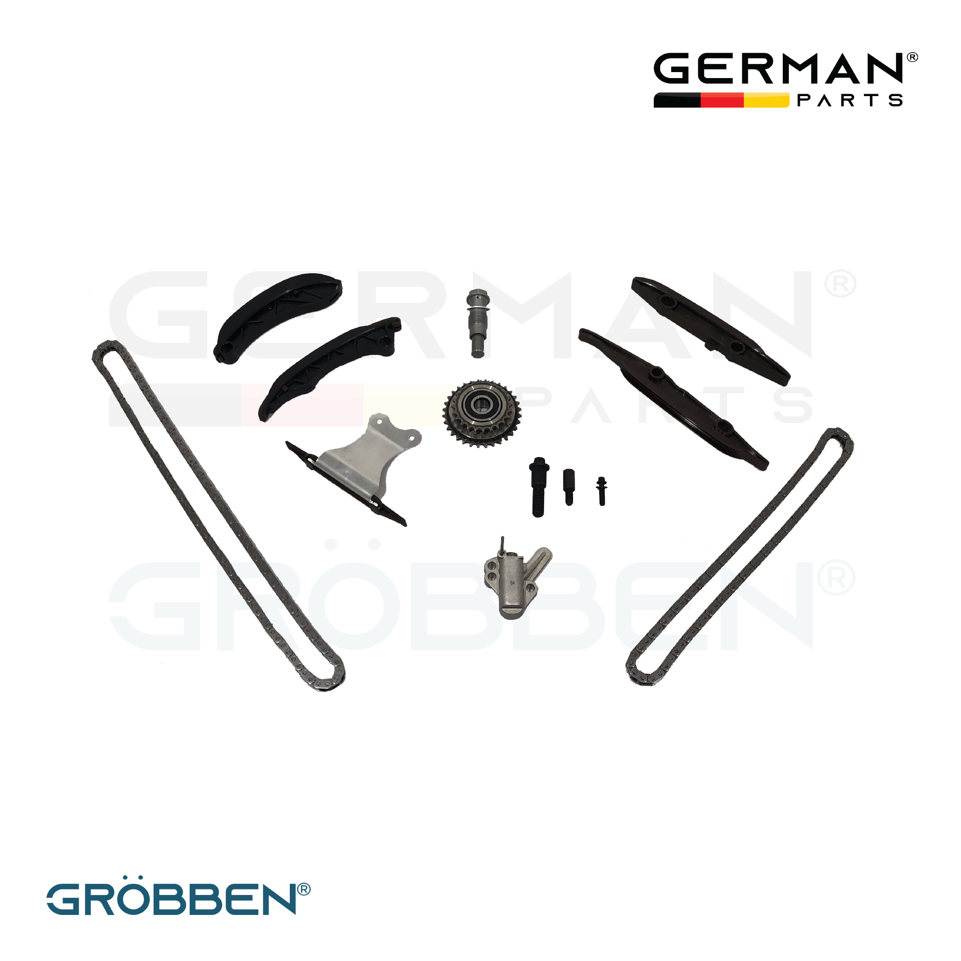Kit de Corrente de comando BMW B48 2.0T S/ VVT - Grobben cor:preto - Imagem 2