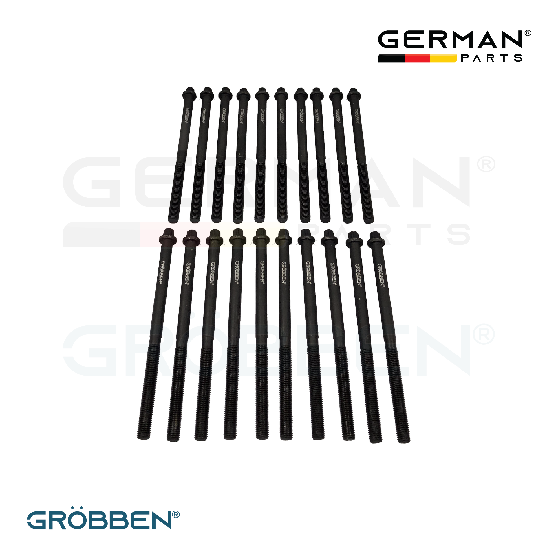 Parafuso de Cabeçote BMW N63 S63 4.0T 4.4T 2/cx 20un - Grobben - Imagem 2
