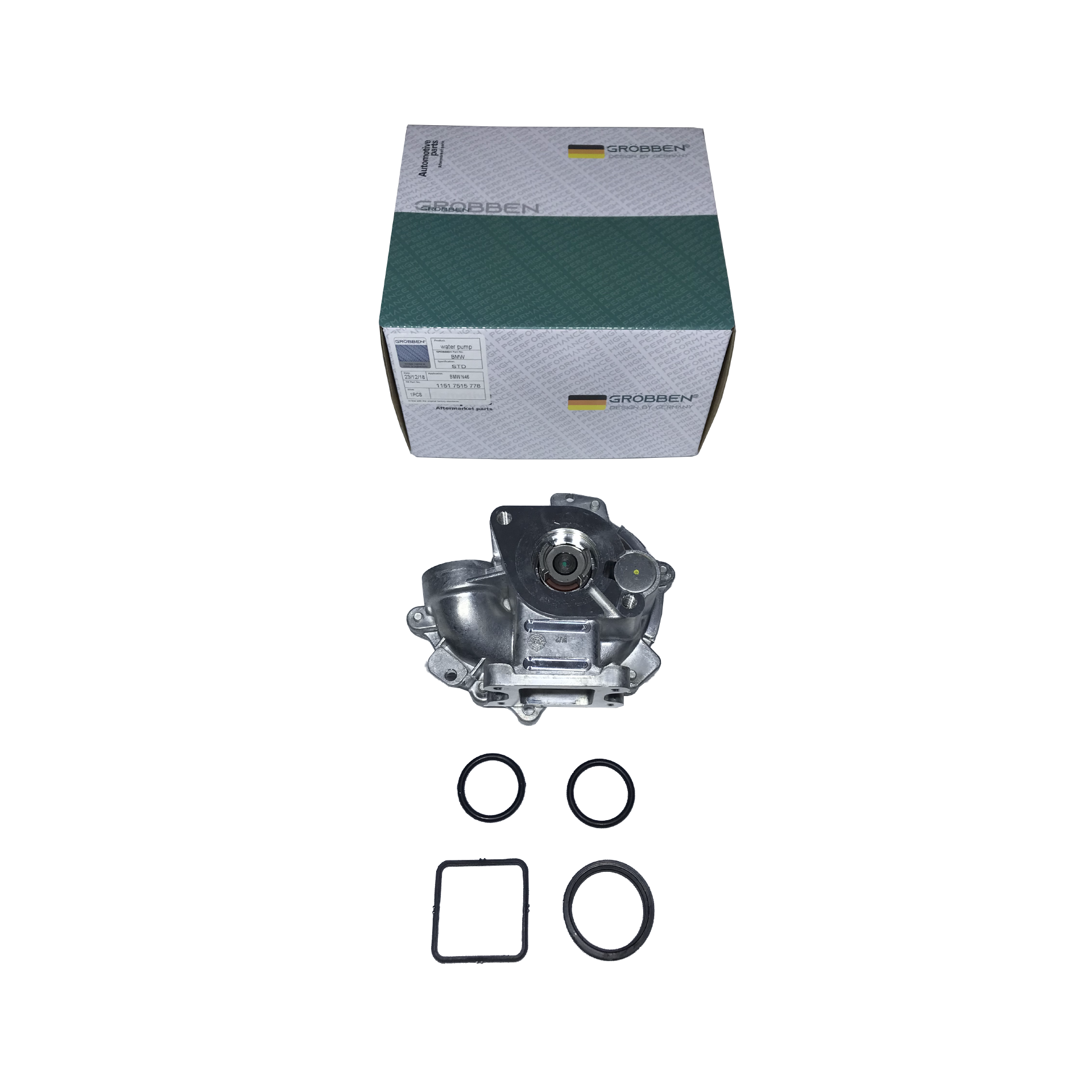 Bomba de Água Auxiliar BMW N46 2.0L - Grobben