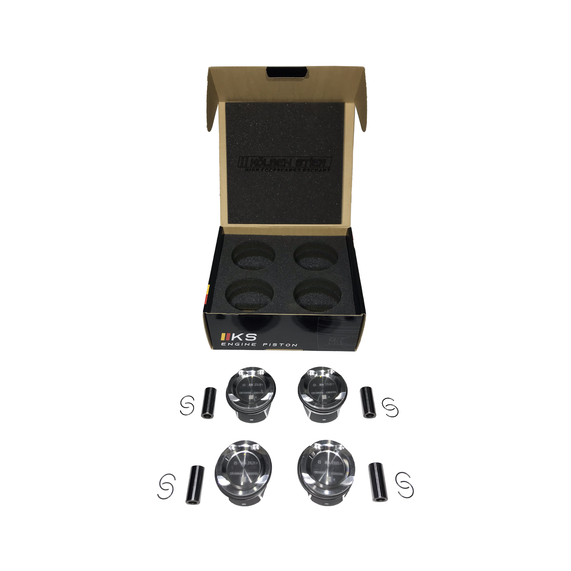 Kit Pistão MERCEDES M282 1.3 Turbo STD - Grobben - Imagem 2