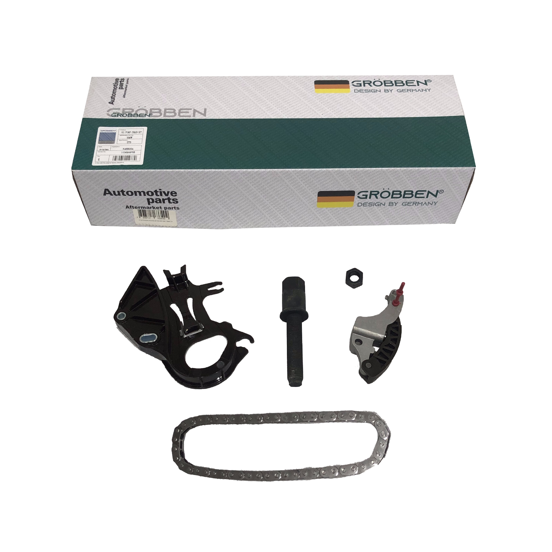 Kit de Corrente da bomba de óleo BMW N46 / N46N 2.0 - Grobben