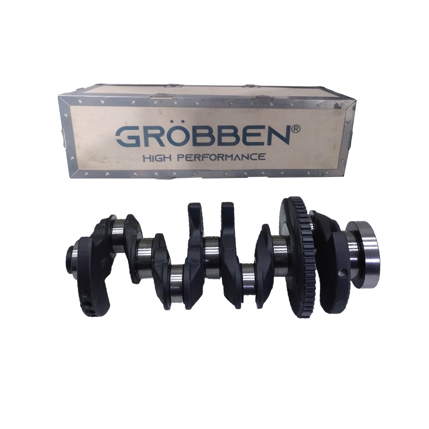 Virabrequim BMW N46 2.0 STD com Engrenagem - Grobben
