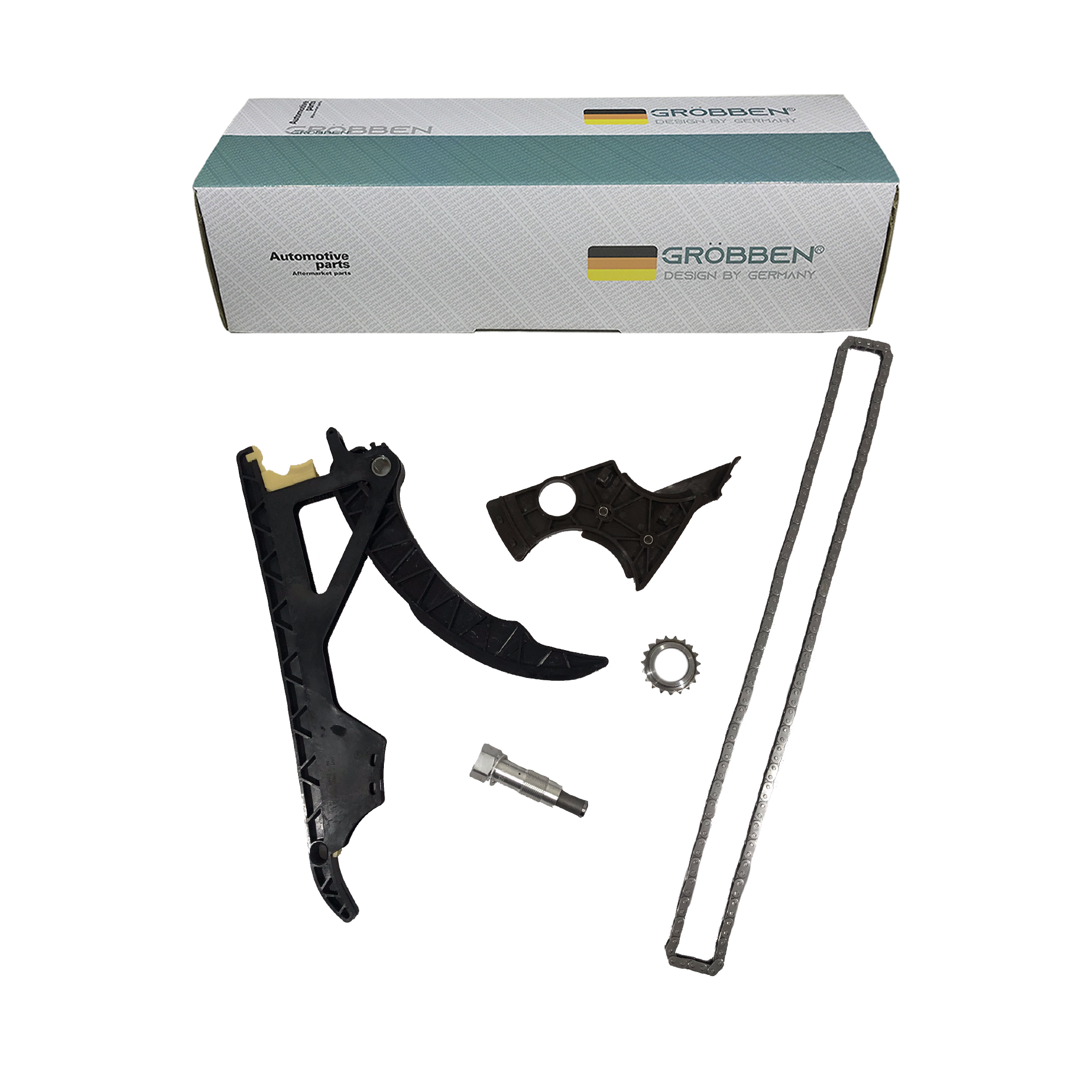 Kit de Corrente de comando BMW N54 3.0T S/ VVT - Grobben cor:preto - Imagem 3