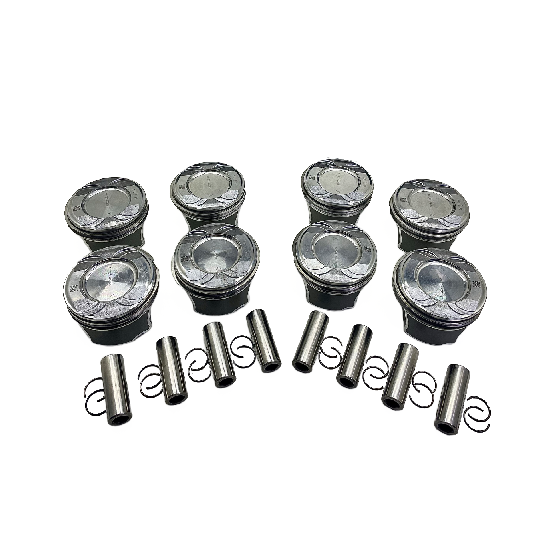 Kit Pistão MERCEDES M278.929 4.7 STD (8unid) - Grobben - Imagem 2