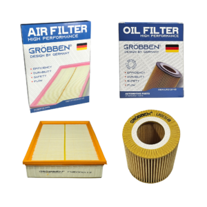 COMBO Filtro de Óleo e Ar LAND ROVER 306DT / 276DT 3.0 / 2.7T - Grobben