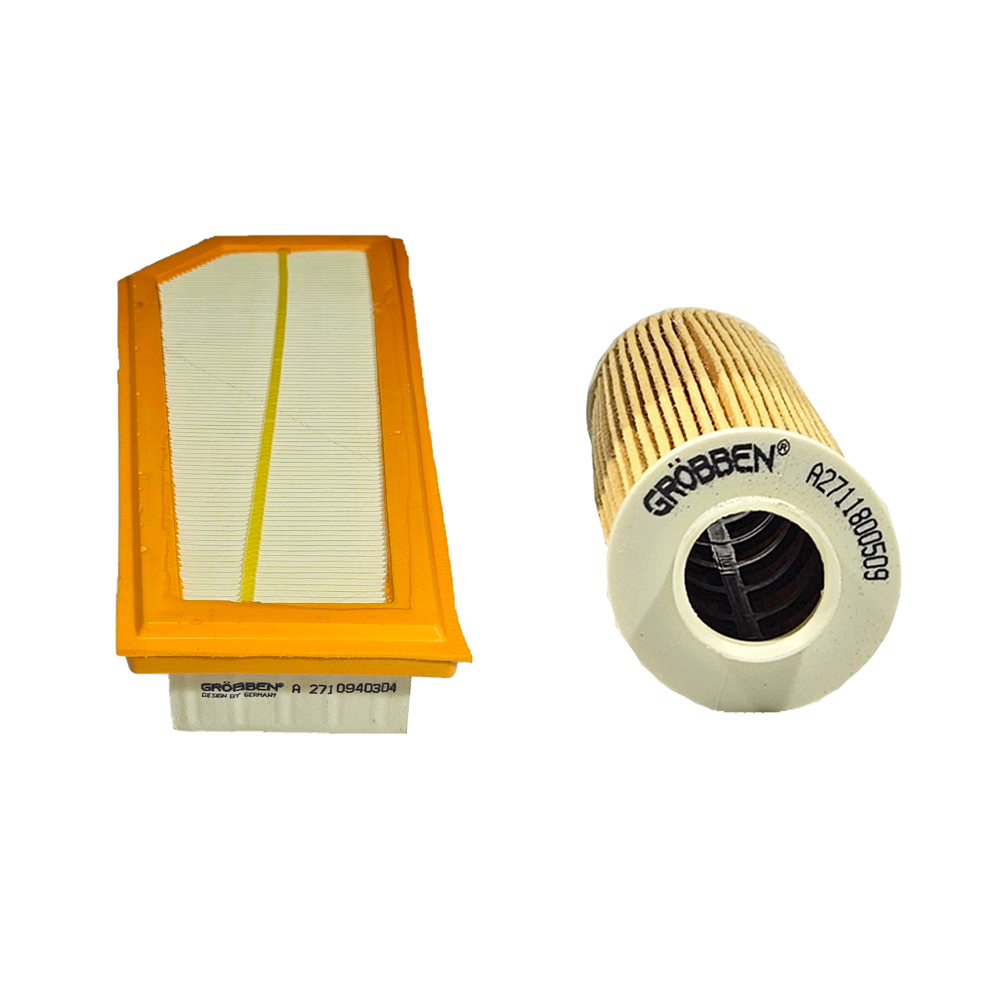 COMBO Filtro de Óleo e Ar MERCEDES M271.820/860 1.8T CGI - Grobben - Imagem 2
