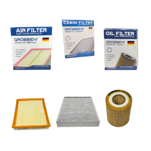 COMBO Filtro de Óleo , Ar e Cabine BMW N13B16 1.6T THP - Grobben