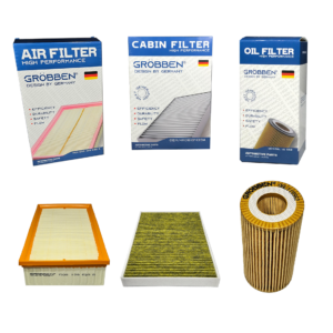 COMBO Filtro de Óleo, Ar e Cabine AUDI EA888 1.8/2.0T 3GEN - Grobben