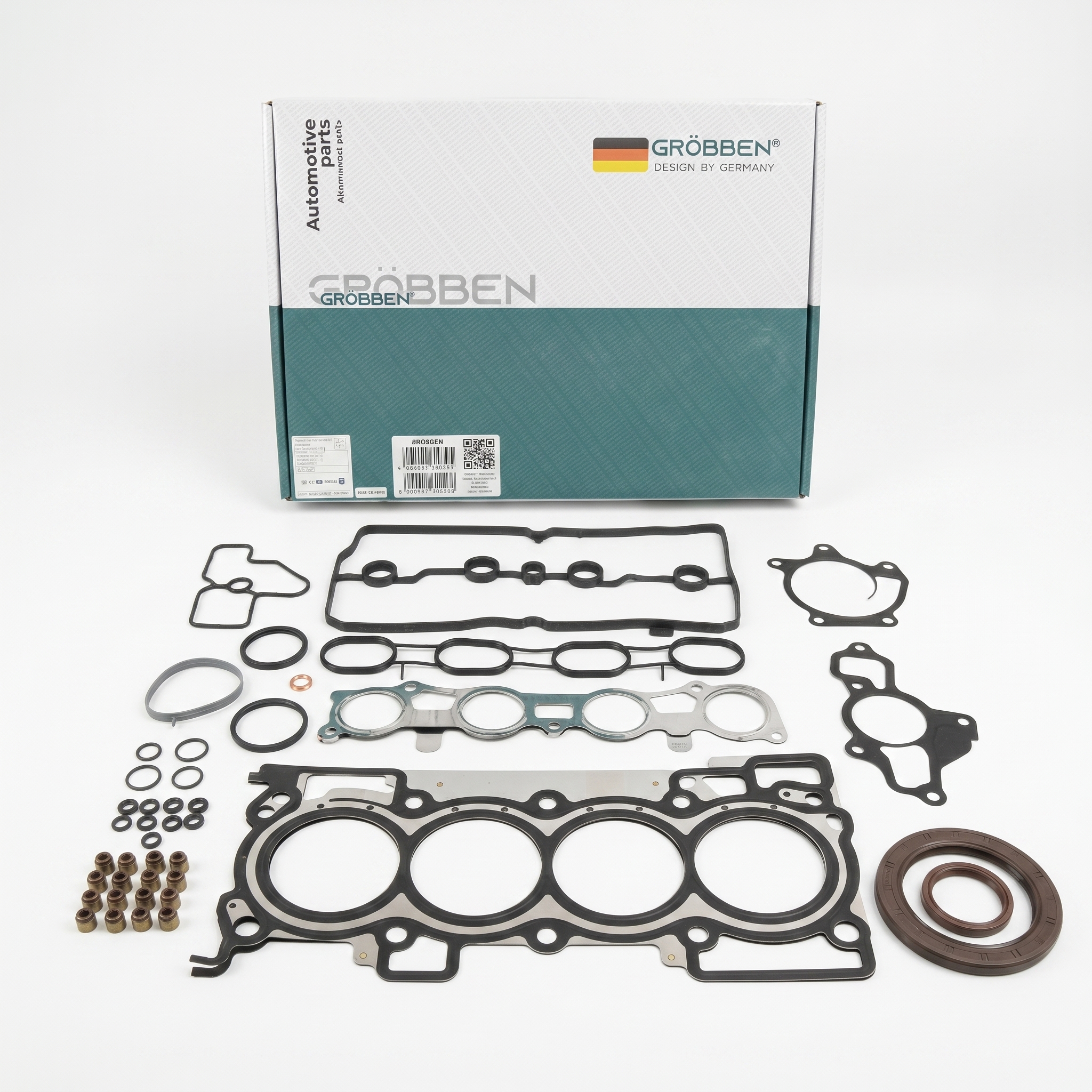 Jogo de Junta Completo Nissan MR20DE 2.0L - Grobben